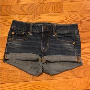 American eagle denim shorts